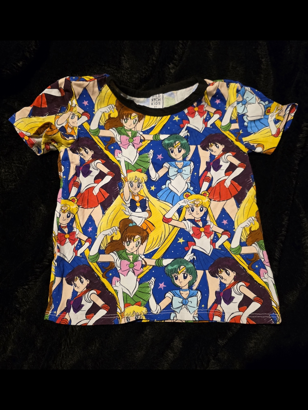 Wild Rich Kids Sailor Moon Kids Tee